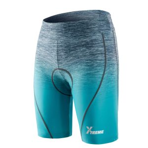 Xtreme Outdoor Women’s Blue Cycling Shorts - Image 1