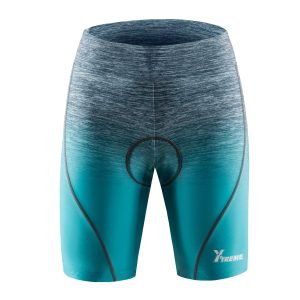 Xtreme Outdoor Women’s Blue Cycling Shorts - Image 2
